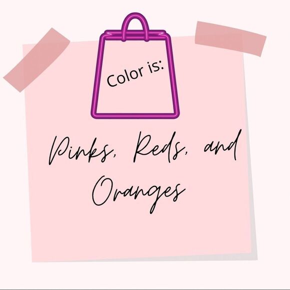 Color is Reds, pinks, and oranges & purples - Picture 1 of 4